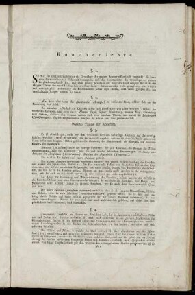 Knochenlehre.