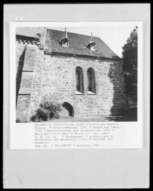 Evangelische Stadtpfarrkirche Sankt Nikolai — Chor