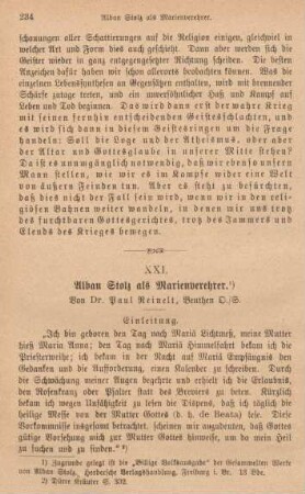 234-245 Alban Stolz als Marienverehrer