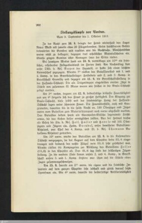 Stellungskämpfe vor Verdun