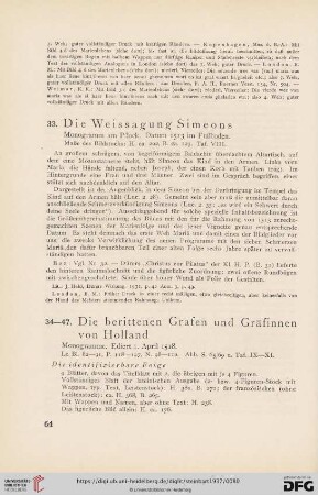 34-47. Die berittenen Grafen und Gräfinnen von Holland