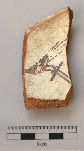 Fragment of a clay bowl