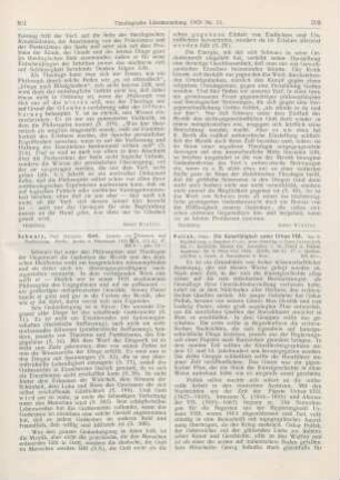 501-502 [Rezension] Schwarz, Hermann, Gott. Jenseits von Theismus und Pantheismus