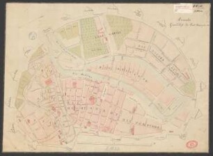 Accurater Grund-Riss der Stadt Danzig Anno 1787