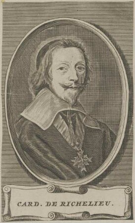 Bildnis von Kardinal de Richelieu