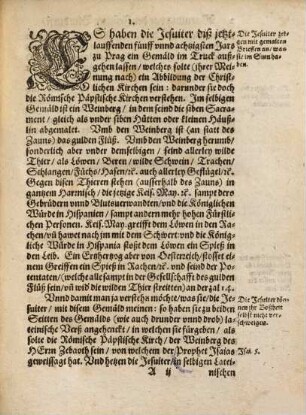 Warnung Vor der Jesuiter blutdurstigen Anschlägen vnnd bösen Practicken. Durch welche sie die Christliche reine Euangelische Lehr sampt allen denen so sich zu derselben offentlich bekennen außzutilgen vnnd des Römischen Antichrists tyrannisch Joch der Christenheit widerumb auffzutringen vnderstehn