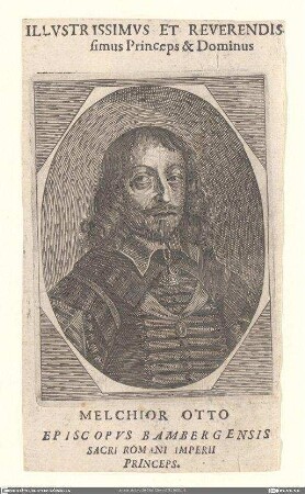 Melchior Otto Episcopvs Bambergensis