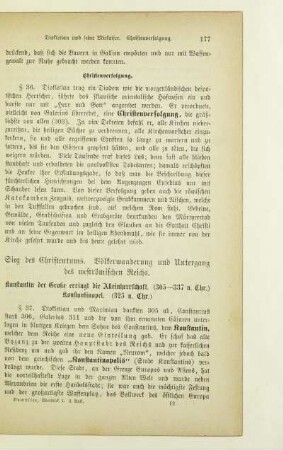 Sieg des Christentums. Völkerwanderung und Untergang des weströmischen Reichs