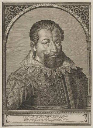Bildnis des Iohannes Georgv Saxoniae