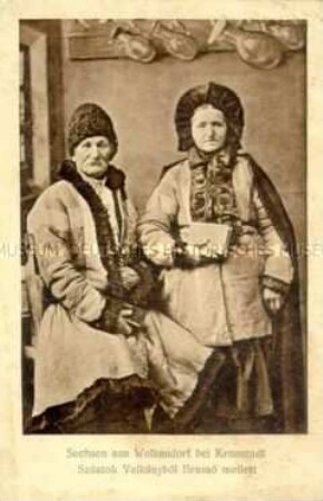 Sächsisches Paar aus Wolkendorf bei Kronstadt