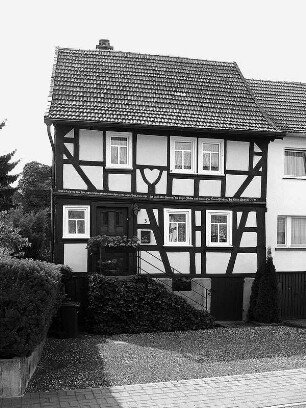 Fachwerkhaus; Wartenberg, Am Wörth 3