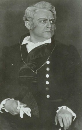 Der Kgl. Sächs. Kammersänger Friedrich Plaschke als "Eugen Onegin" von Peter Tschaikowsky