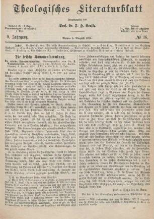 361-364 Die irische Kanonensammlung