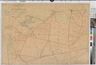 Recke (Recke), Teilung der Steinbecker Mark, Bl. 3 Brouillonkarte Flur 2 u. 3