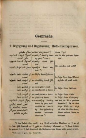Praktisches Handbuch der neu-arabischen Sprache, II