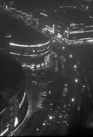 Berlin: Vom Planetarium-Kaffee im Europa-Center auf Breitscheidplatz mit Gedächtniskirche