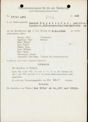 Mayerhofer, Konrad