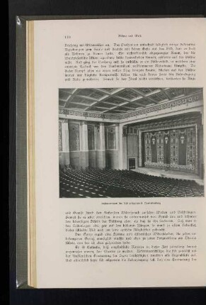 Zuschauerraum des Schillertheaters in Charlottenburg