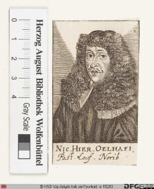 Bildnis Nicolaus Hieronymus Oelhafen (von Schöllenbach)
