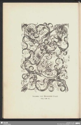 Ornament mit sechs verschiedenen Vögeln