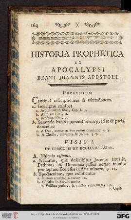 Historia Prophetica ex apocalypsi beati Joannis Apostoli