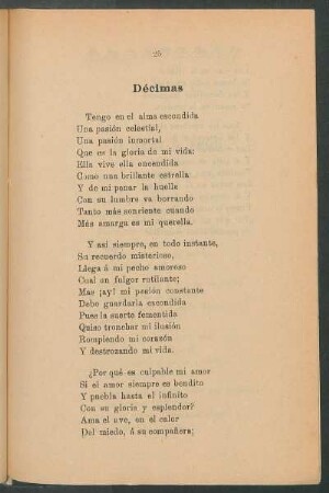 Décimas