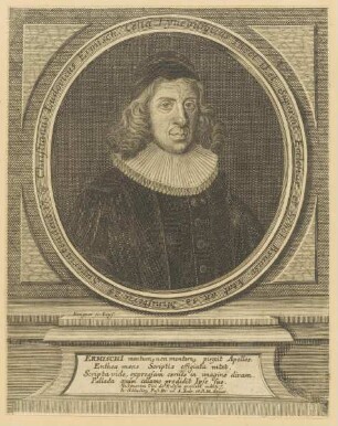 Bildnis des Christianus Ludovicus Ermisch