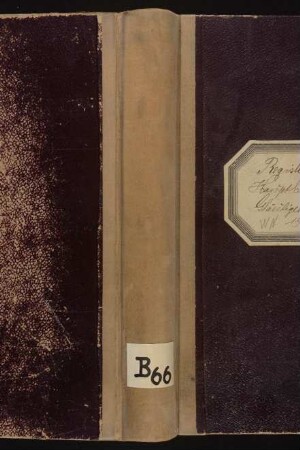 Register für Hauptbuch und Gläubigerregister