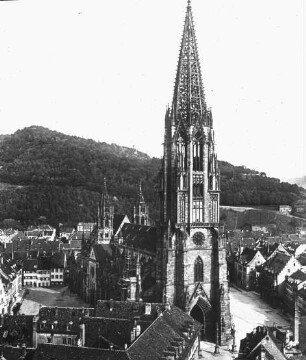 Freiburg im Breisgau, Unserer Lieben Frau, von Nordwesten