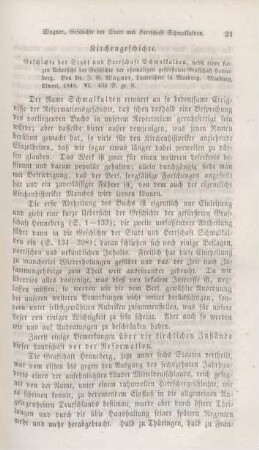 21-26 Kirchengeschichte