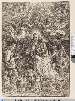 Maria als Königin der Engel