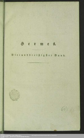34.1830: Hermes oder kritisches Jahrbuch der Literatur