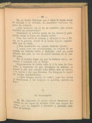 X - El conscripto