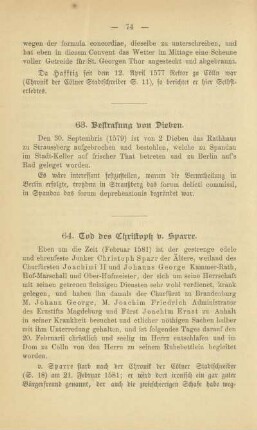 63. Bestrafung von Dieben