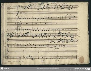 Tito Vespasiano. Excerpts - Mus.2477-F-110,63 : S, strings, bc
