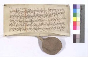 Albrecht Schenbel, der Weinknecht, in Speyer verkauft 1 Pfund Heller jährlichen Zins aus seinem Haus zum Neuen Haus hinter den Predigern an Johann Pfrumbaum.