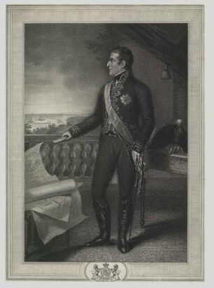 Porträt von Arthur Wellesley of Wellington