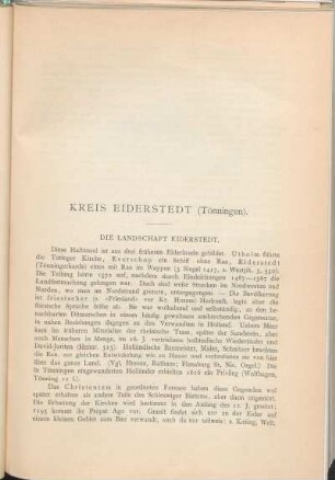 Kreis Eiderstedt (Tönningen)