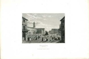 Grafik "Karlsruhe. Marktplatz"
