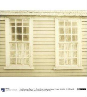 Salem, 71, Essex Street, Narbonne house, Fenster