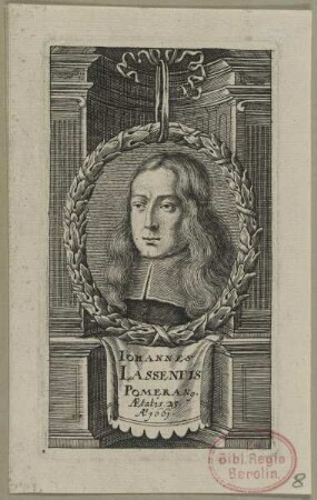 Bildnis des Iohannes Lassenius