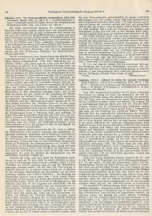 120-122 [Rezension] Junghans, Helmar, Ockham im Lichte der neueren Forschung