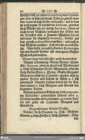 Regenspurger Wind-Wasser
