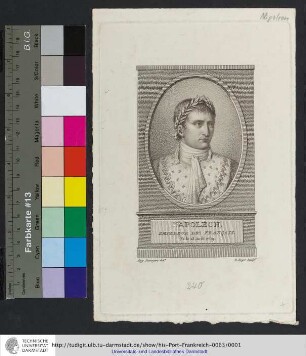 Napoléon. Empereur Des Français / Né le 15 Août 1769 / Aug. Desnoyers del.t ; B. Roger Sculp.t