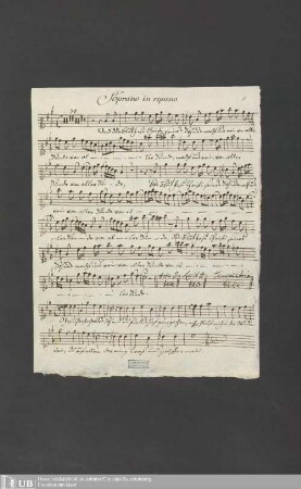 Ms. Ff. Mus. 1390 - Am 11 Sonnt. post Trinit. : So wir sagen, daß wir Gemeinschafft mit Gott haben p. : S. A. T. B., 2 hautbois, 2 violini, 1 viola, violoncello et organo