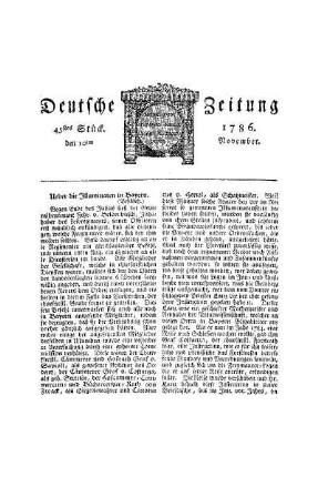 Ueber die Illuminaten in Bayern : (Beschluß)