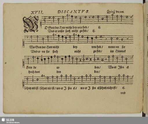 XVII. Wo Gott der Herr nicht bey uns helt
