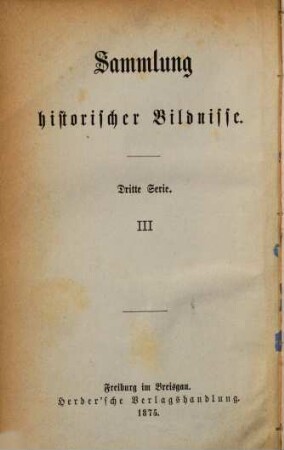 Fürstabt Martin Gerbert von S. Blasien : ein Lebensbild aus dem vorigen Jahrhunderte