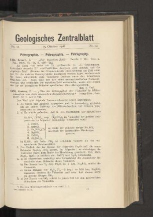 15. Oktober 1908. No. 12.