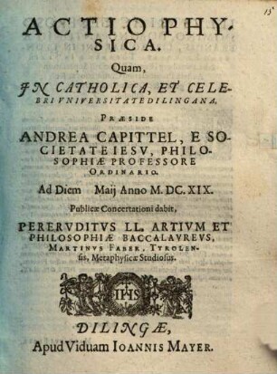 Actio Physica
